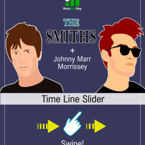 Morrissey vs johnny Marr illlustration