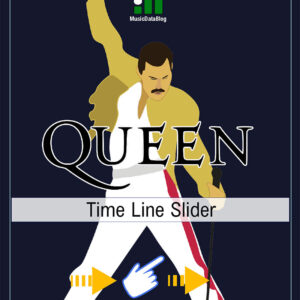 Queen Freddie Mercury illustration